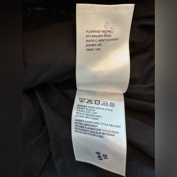 FARM Rio Wild Leopards Black Midi Dress - Picture 14 of 16